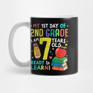 2nd Grade Back to First Day of School Shirt Boys Girl Gift Mug